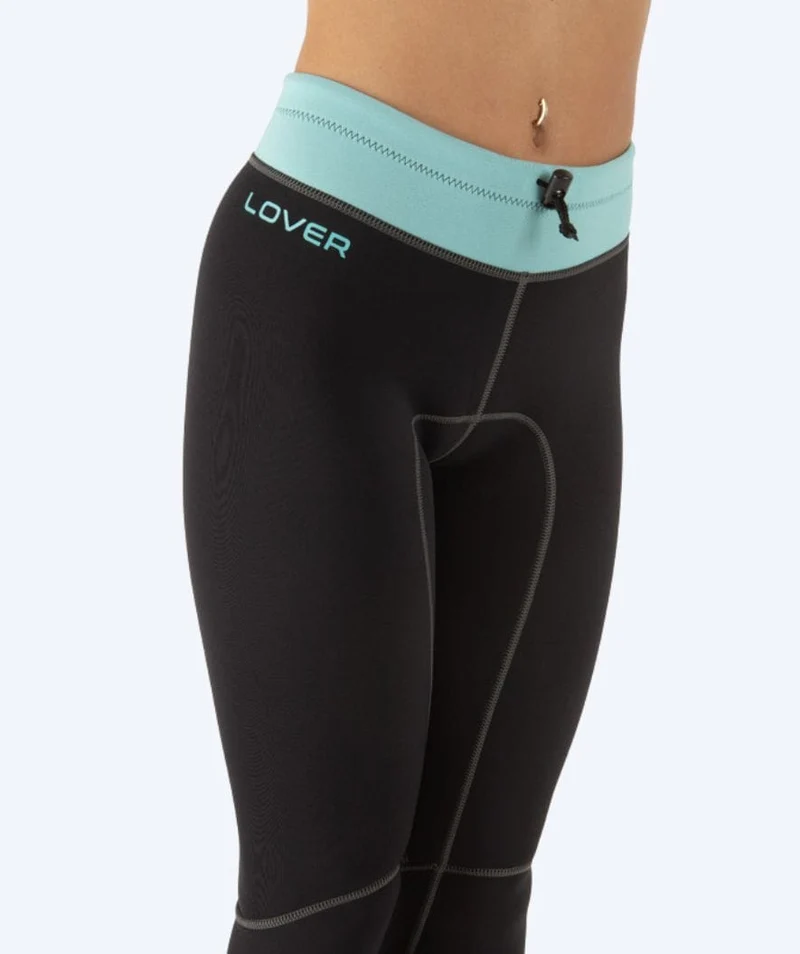 SEAC Neoprenhose für Damen - Lover - Schwarz/Türkis