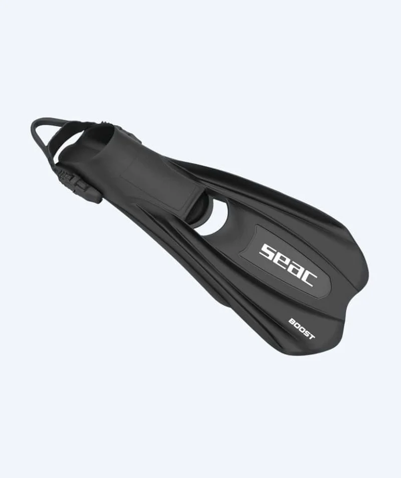 SEAC Taucherflossen für Erwachsene - Boost - Schwarz
