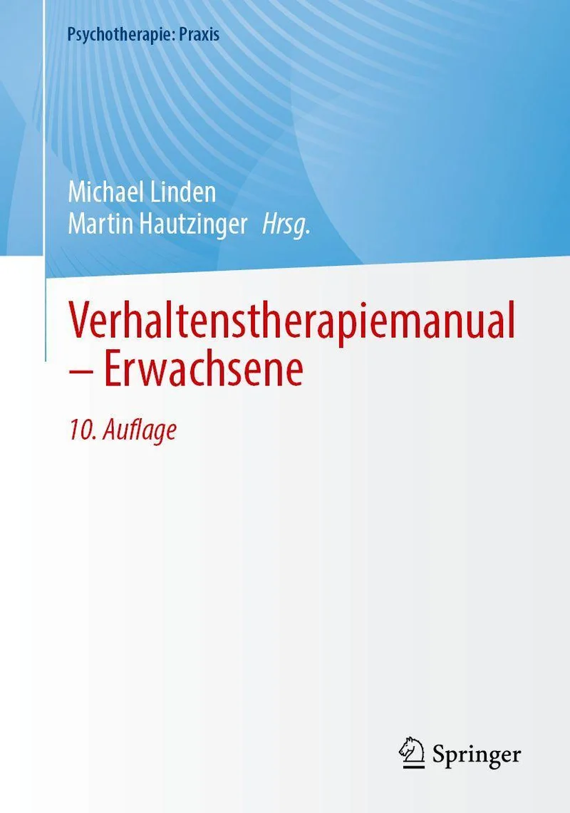 Verhaltenstherapiemanual - Erwachsene