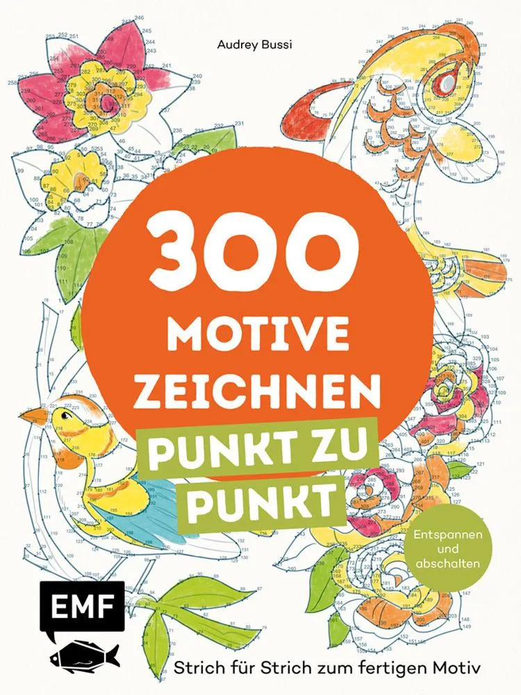 300 Motive zeichnen - Punkt zu Punkt