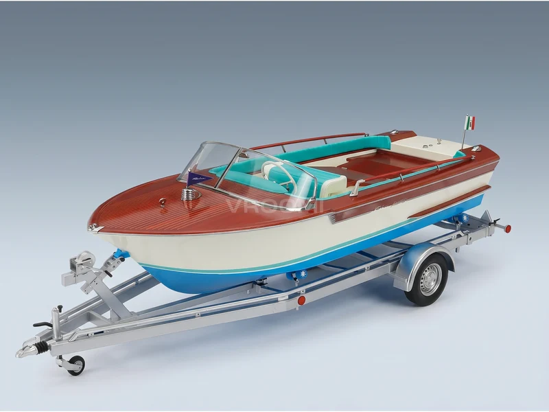 RIVA - RIVA JUNIOR 1966 - MOTOSCAFO - MOTORBOAT - IVORY SEA BLUE