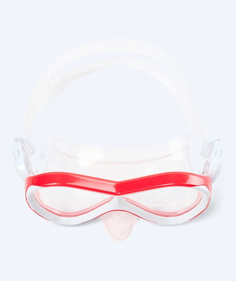 Watery Tauchmaske für Kinder (4-10) - Triton - Rot