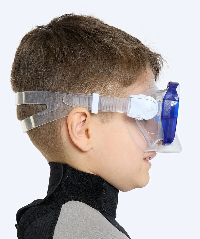 Watery Tauchmaske für Kinder (4-10) - Triton - Blau