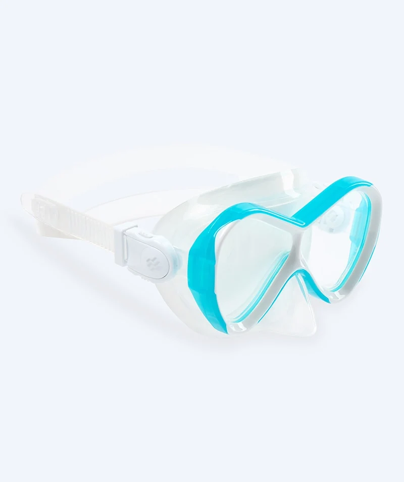 Watery Tauchmaske für Kinder (4-10) - Triton - Hellblau