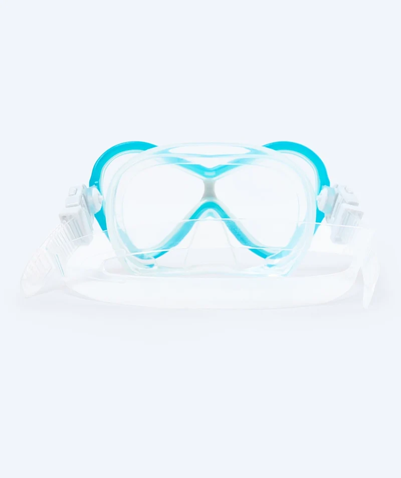 Watery Tauchmaske für Kinder (4-10) - Triton - Hellblau