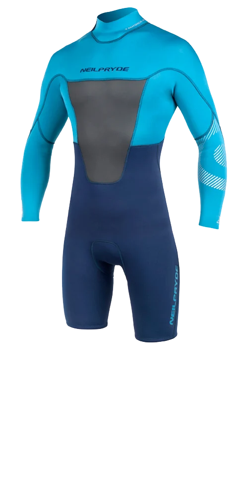 NP Rise Spring L-S 3-2 52 navy-ice blue