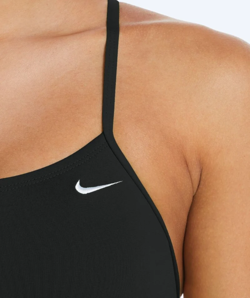 Nike Badeanzug für Damen - Hydrastrong Cutout - Schwarz