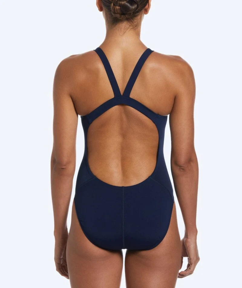 Nike Badeanzug für Damen - Hydrastrong Fastback - Dunkelblau