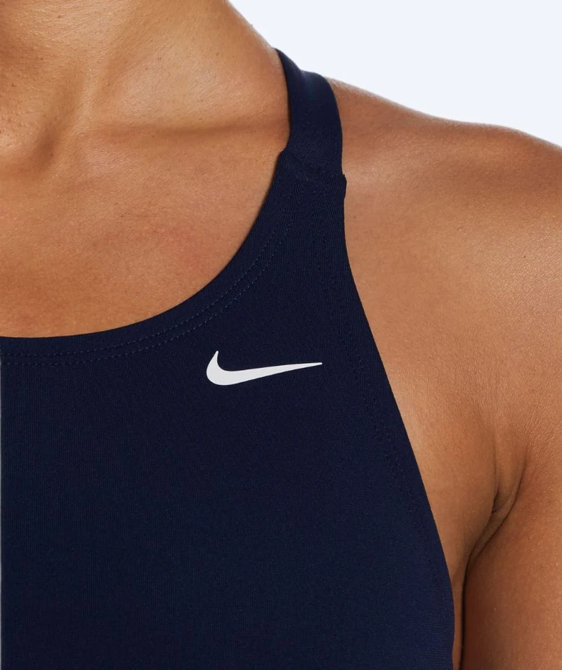 Nike Badeanzug für Damen - Hydrastrong Fastback - Dunkelblau
