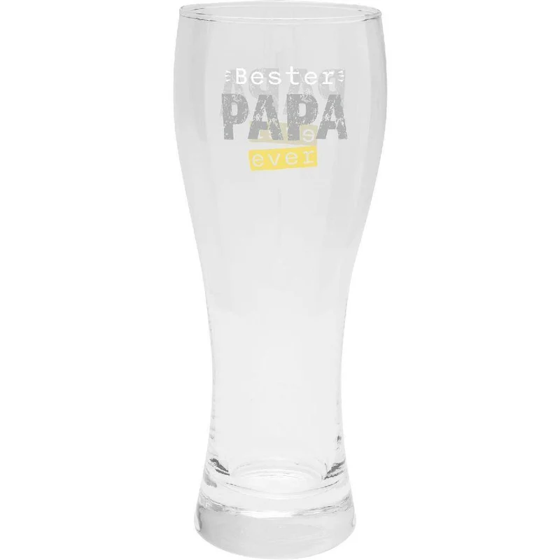 Weizenglas Motiv \"Bester Papa ever\"