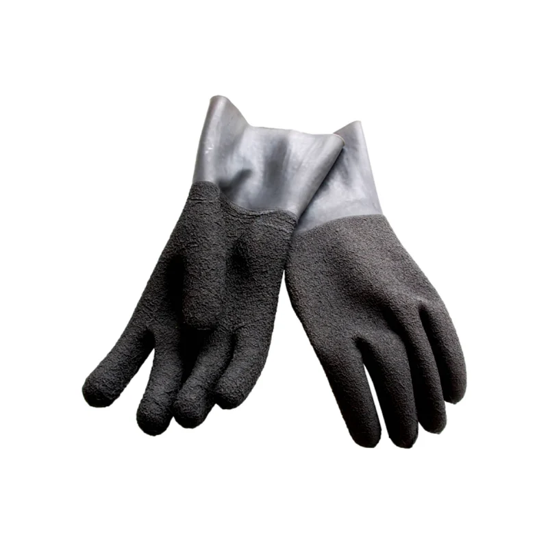 Latex Handschuhe schwarz für Handschuhsysteme