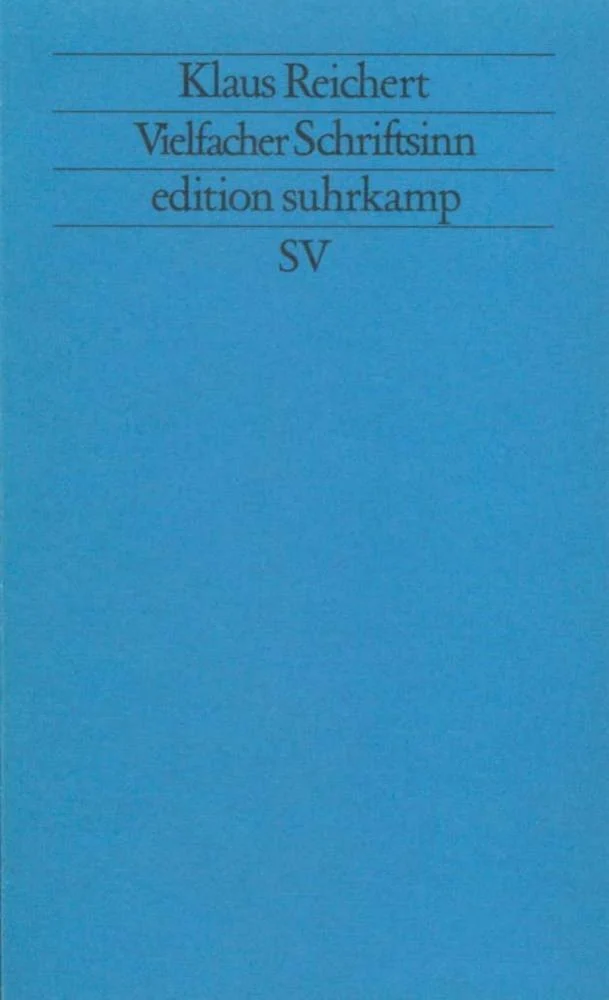 Vielfacher Schriftsinn