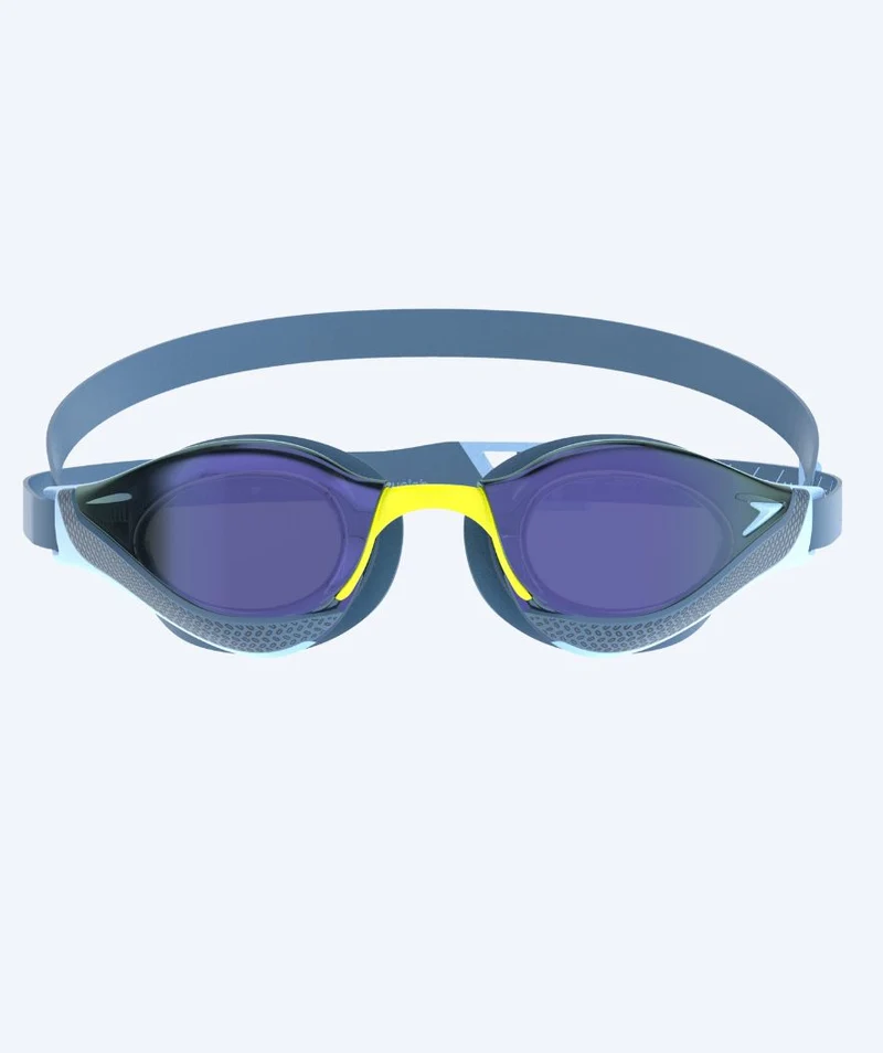Speedo Elite Schwimmbrillen - Fastskin Pure Focus Mirror - Blau/Dunkelblau (Limited 2026)