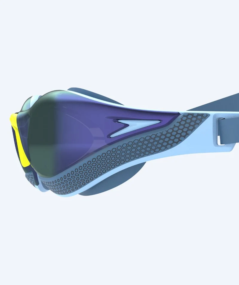 Speedo Elite Schwimmbrillen - Fastskin Pure Focus Mirror - Blau/Dunkelblau (Limited 2026)