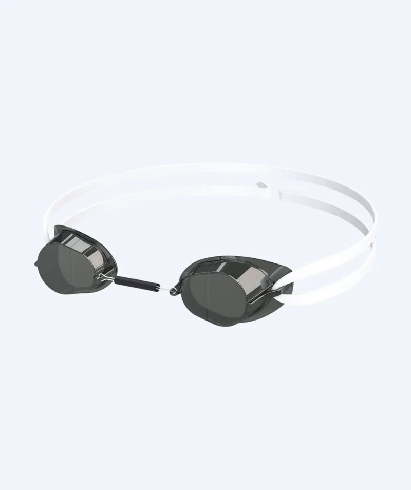 Speedo Schwimmbrille für Freizeitschwimmer - Swedish - Grau/Silber (Mirror Scheiben)