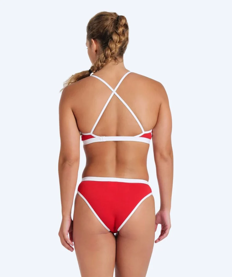 Arena Bikini für Damen - Icons - Rot/Weiß