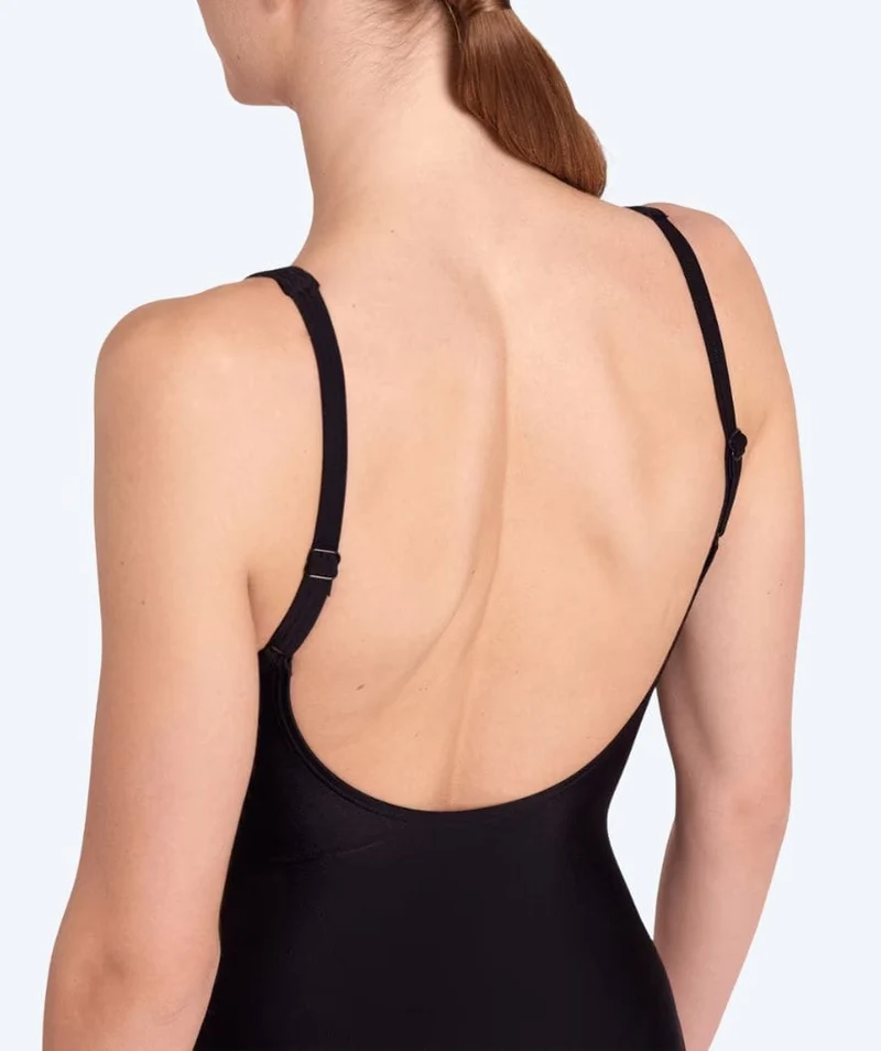 Arena Badeanzug für Damen - Talea U-Back - Schwarz/Lila
