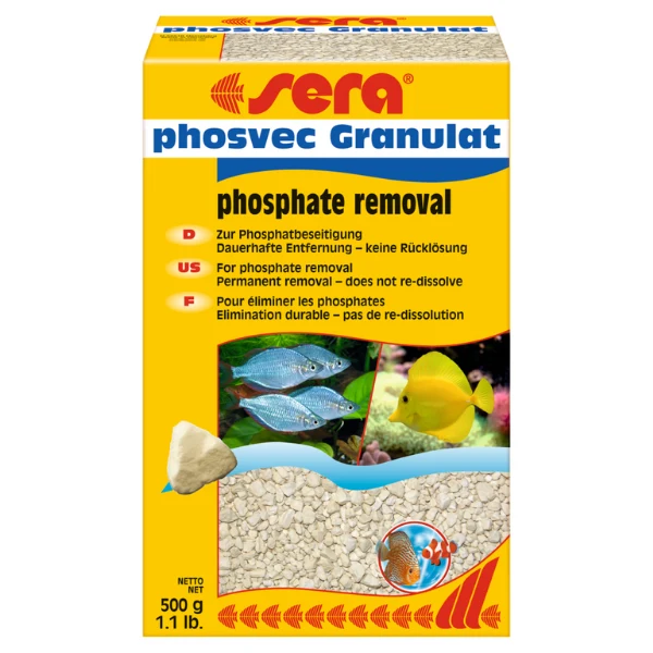 Sera Phosvec Phosphat Entferner Granulat 500g
