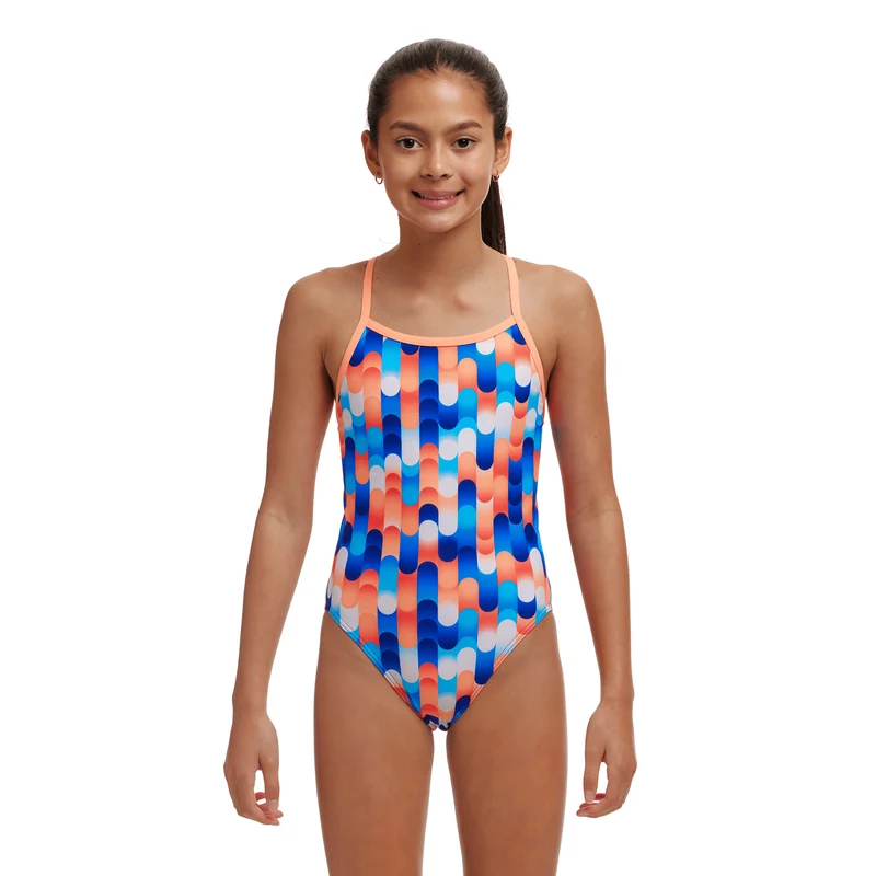 Funkita Tail End Single Strap Girls Swimsuit