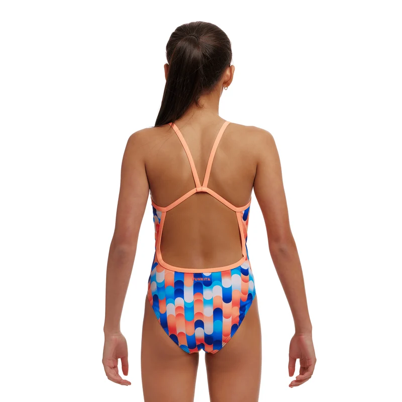 Funkita Tail End Single Strap Girls Swimsuit