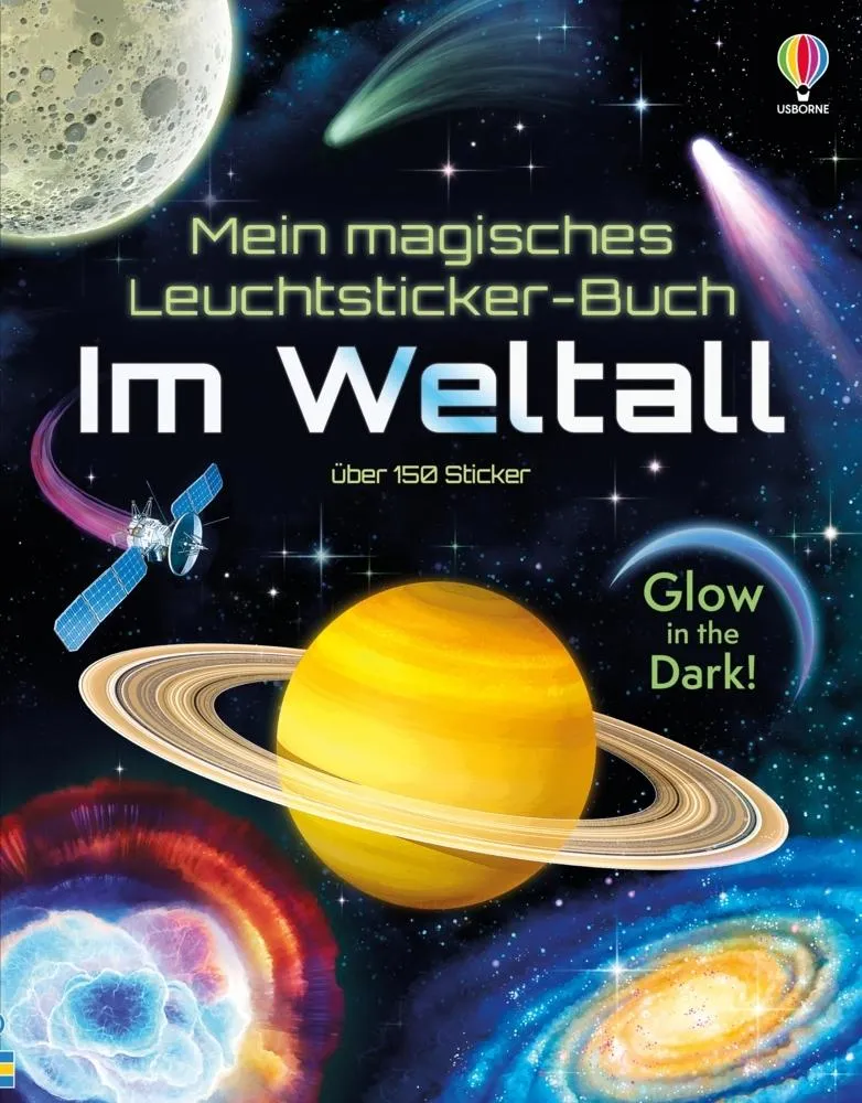 Bone, Emily/Mein magisches Leuchtsticker-Buch: Im Weltall
