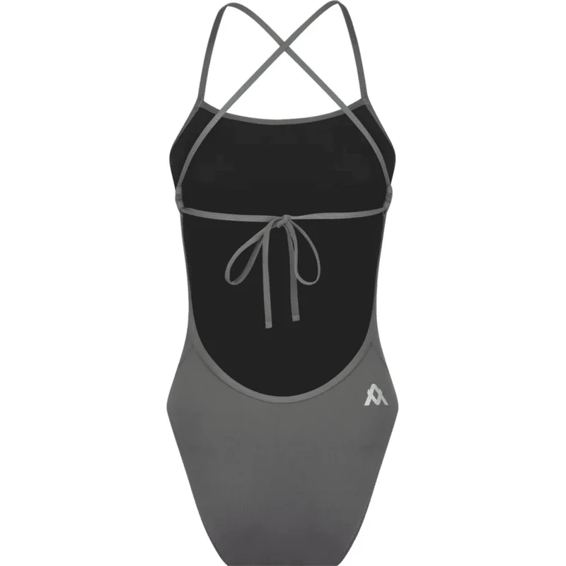 AMANZI Women's Tie-Back Swimsuit - Shadow