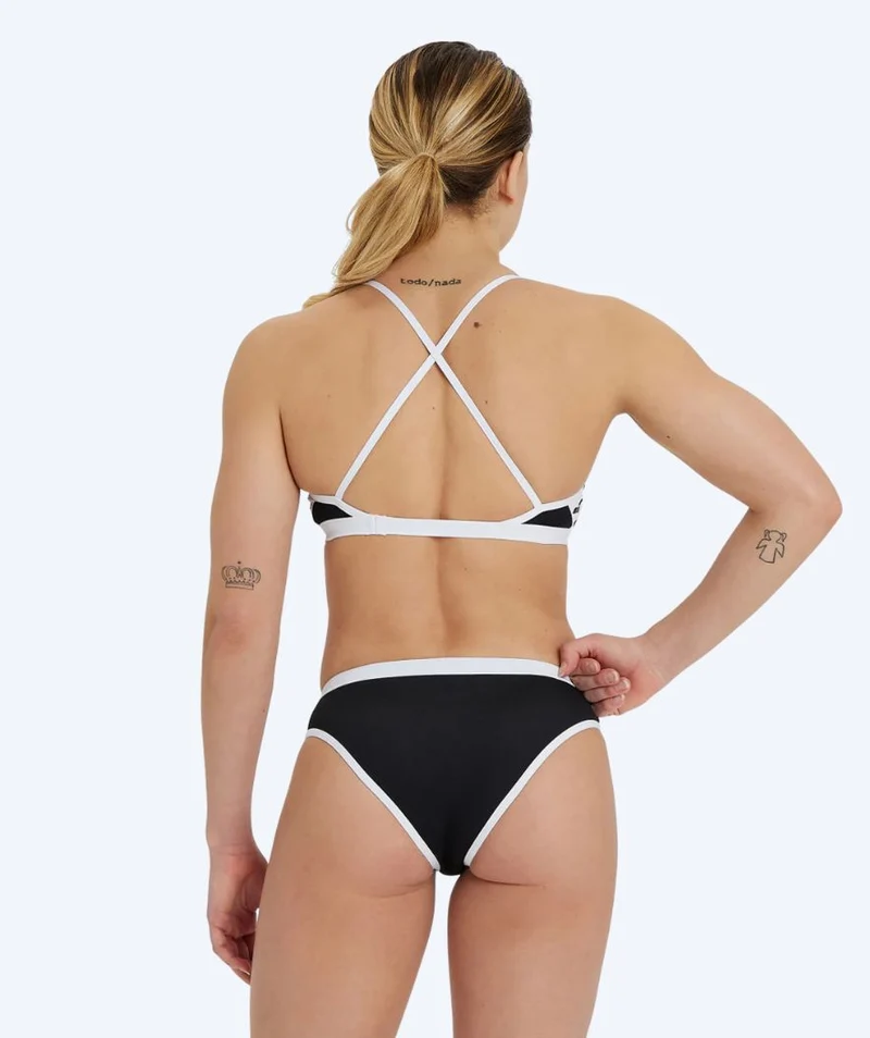 Arena Bikini für Damen - Icons - Schwarz/Weiß