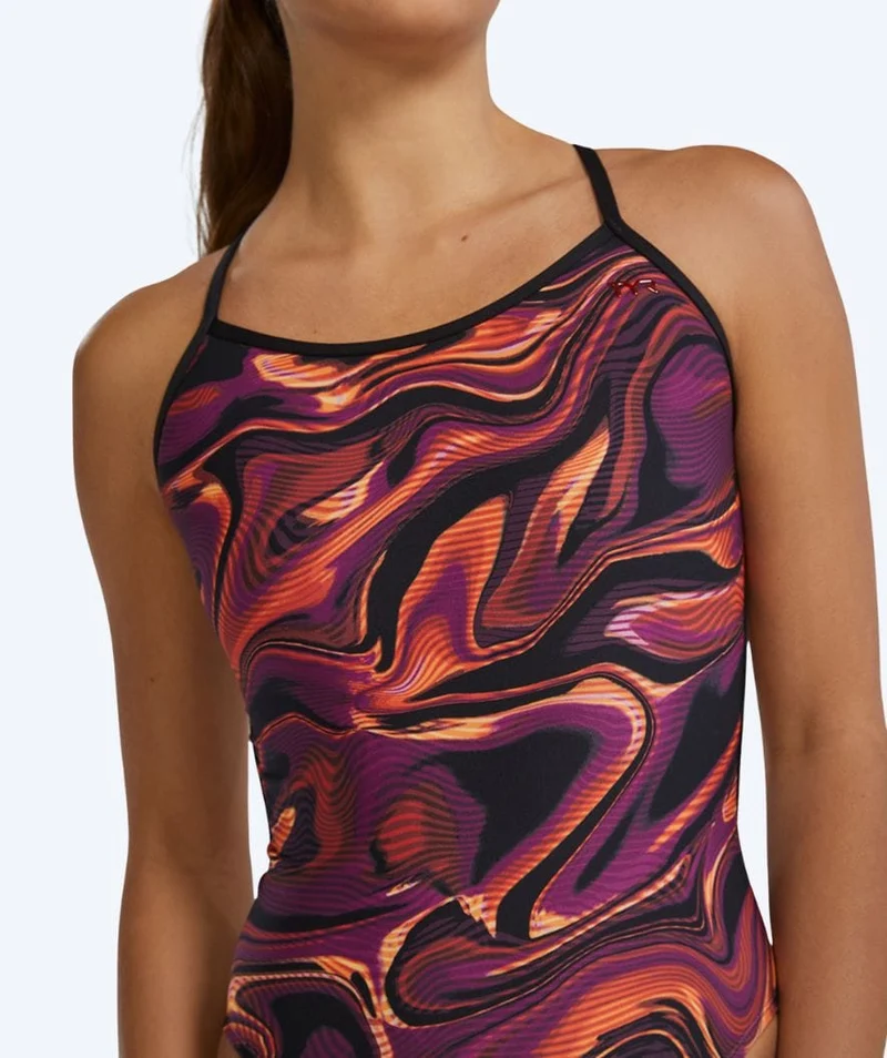 TYR Badeanzug für Damen - Durafast Elite Trinityfit - Schwarz/Gold