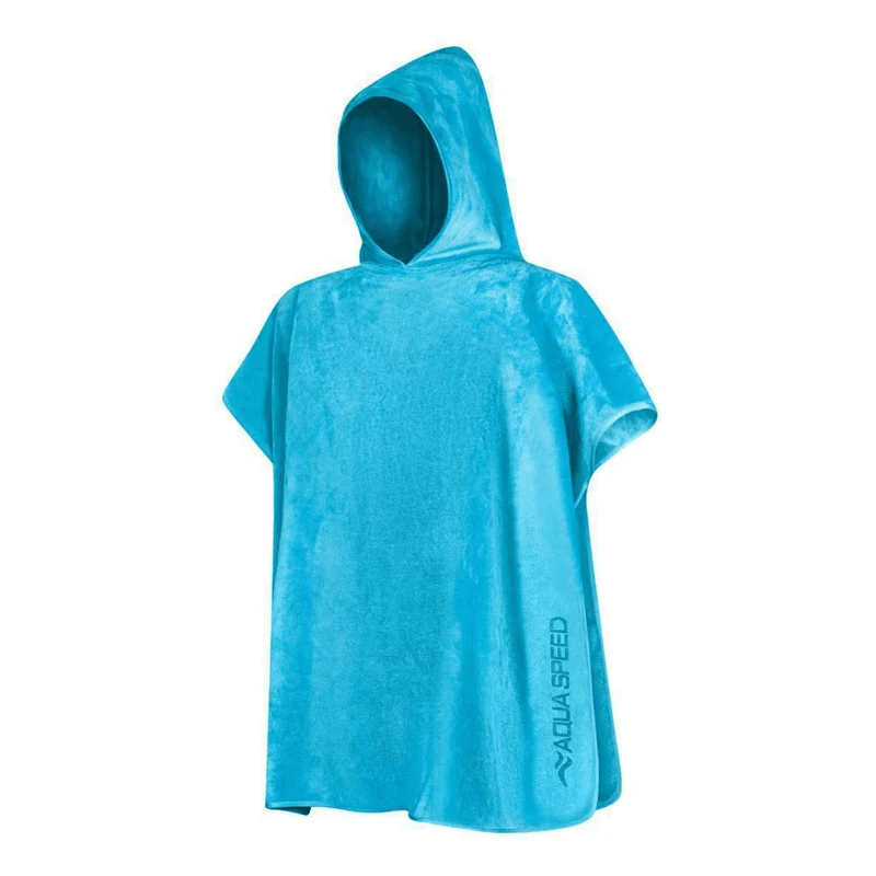 Aquaspeed Kids Poncho Medium - Aqua