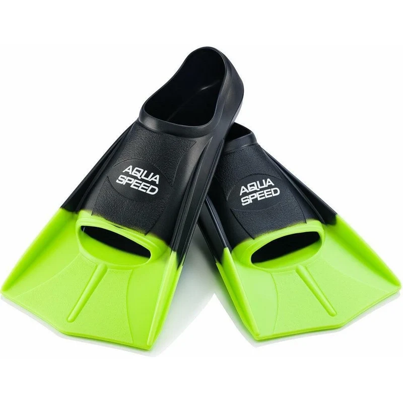Aqua Speed Training Fins - Black/Green
