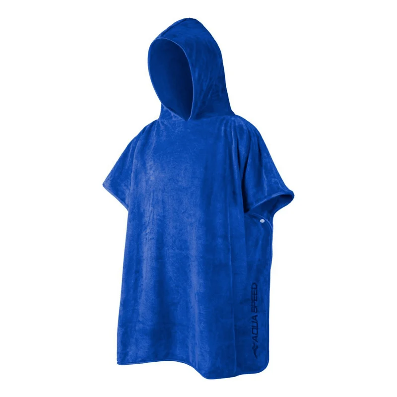 Aquaspeed Kids Poncho Medium - Royal Blue
