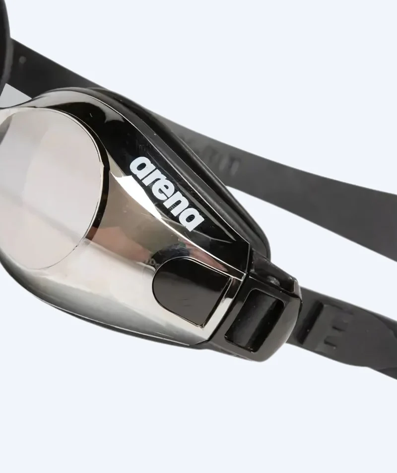 Arena Schwimmbrille für Freizeitschwimmer - Zoom X-Fit Mirror - Schwarz/Silber