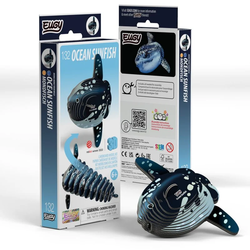 EUGY 3D-Bastelset Mondfisch