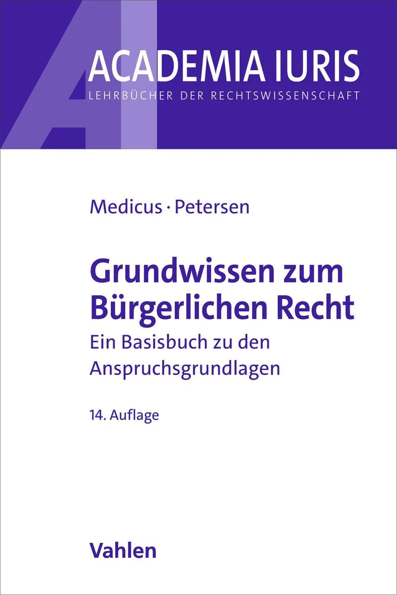 Grundwissen zum Bürgerlichen Recht