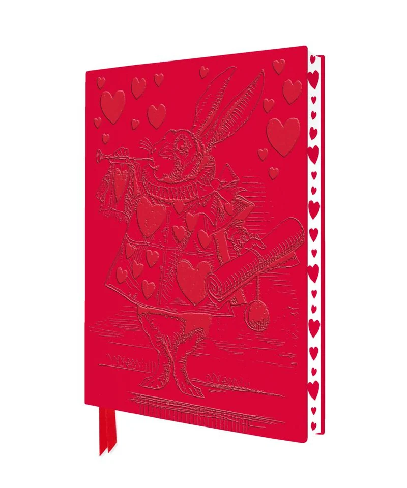 Alice's Adventures in Wonderland: White Rabbit Artisan Art Notebook (Flame Tree Journals)