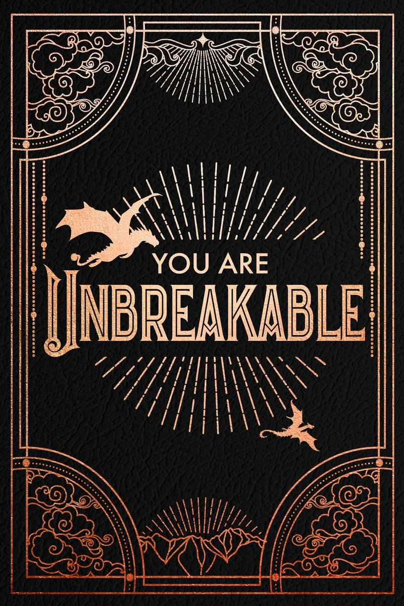 Official Iron Flame Journal: You Are Unbreakable Edition with Lined Pages