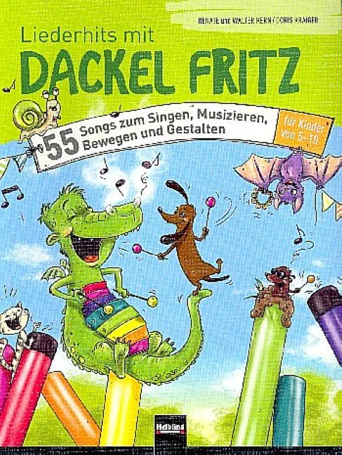 Liederhits mit Dackel Fritz - BUCH