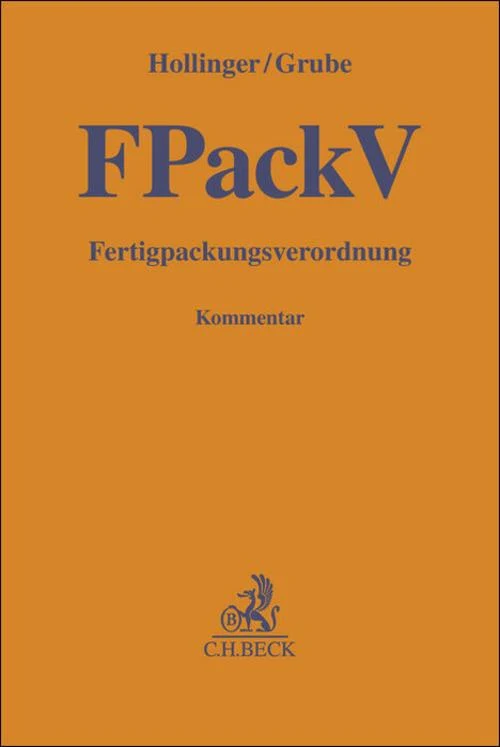 Fertigpackungsverordnung. FPackV