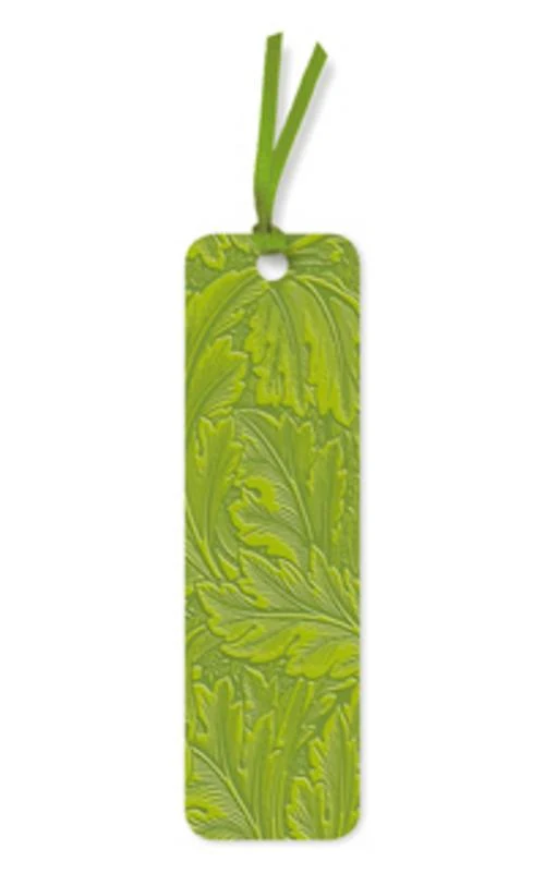 10er-Verpackungseinheit Lesezeichen aus Kunstleder: William Morris, Akanthus