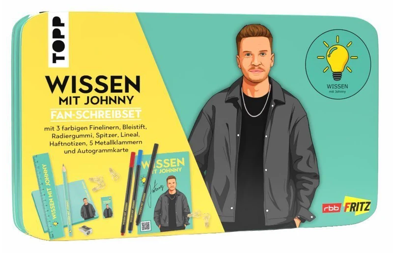 Wissen mit Johnny: Fan-Schreibset
