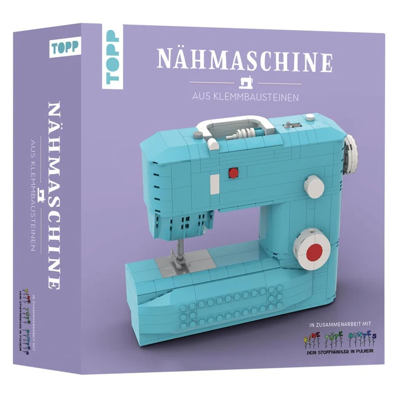 Nähmaschine aus Klemmbausteinen