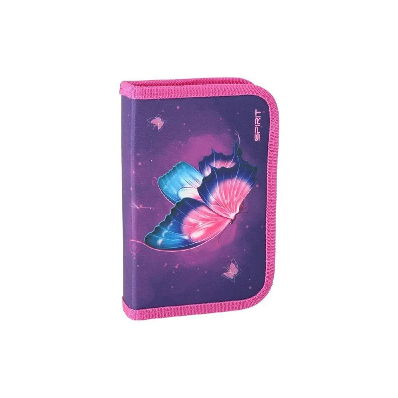 Schüleretui \"Buttefly\" 1Zip 50-tlg.