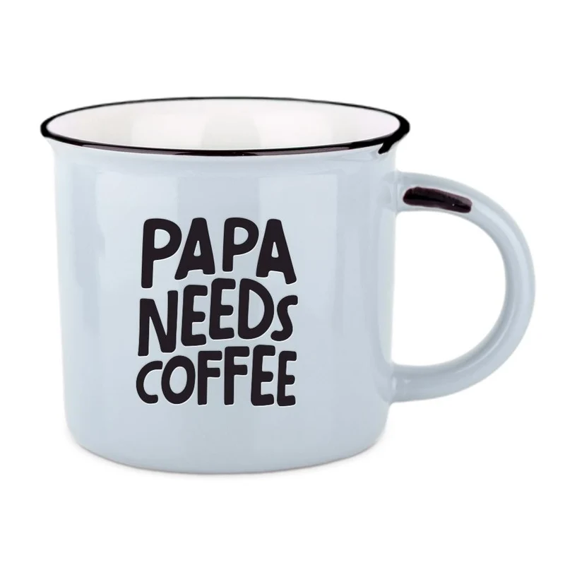 Becher Vintage Papa needs coffee
