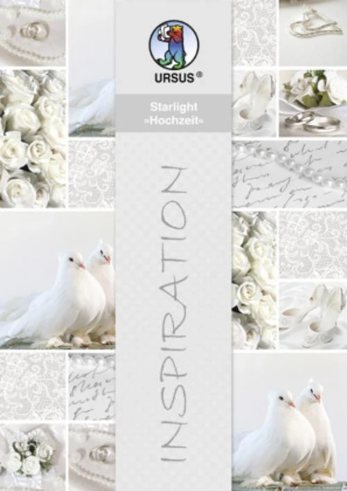 URSUS Starlight \"Hochzeit\", weiß/silber