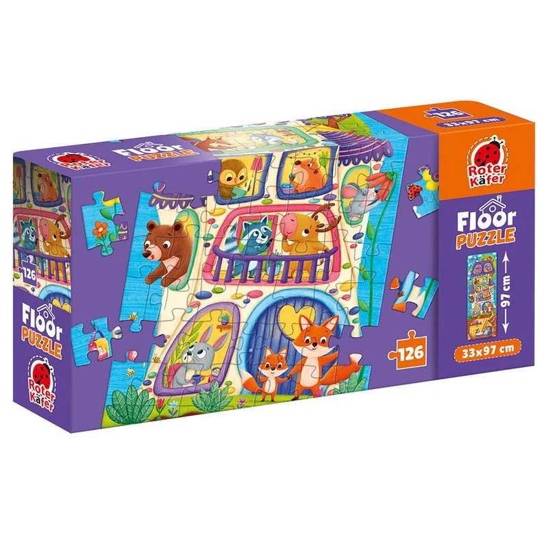 Puzzle Roter Käfer Bodenpuzzle Haus