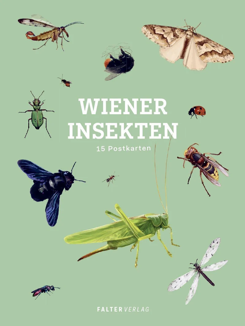 Wiener Insekten - Postkartenbuch