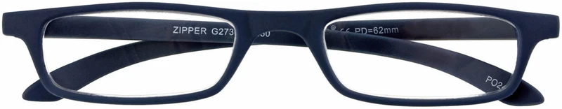 Lesebrille ZIPPER, blau, +2.00 dpt mit Etui