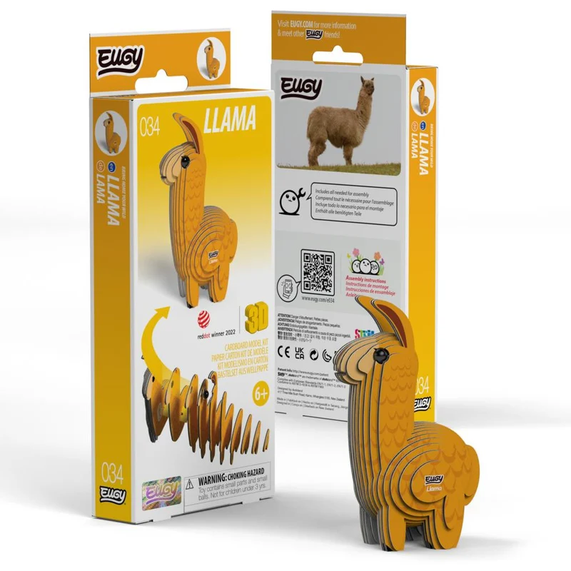 EUGY 3D-Bastelset Lama