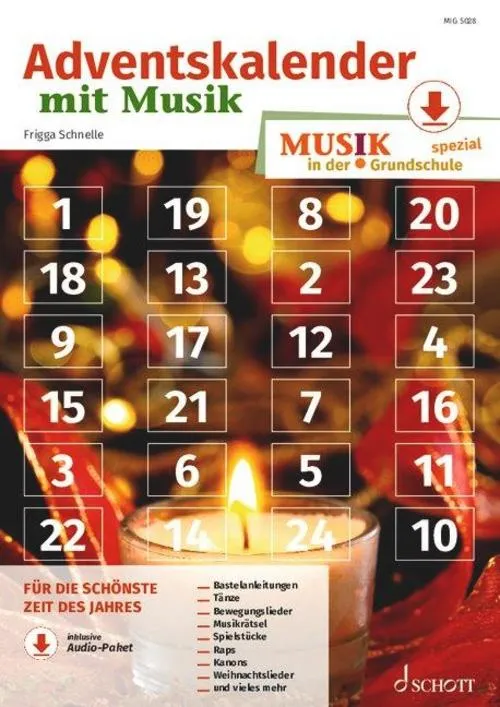 Adventskalender mit Musik