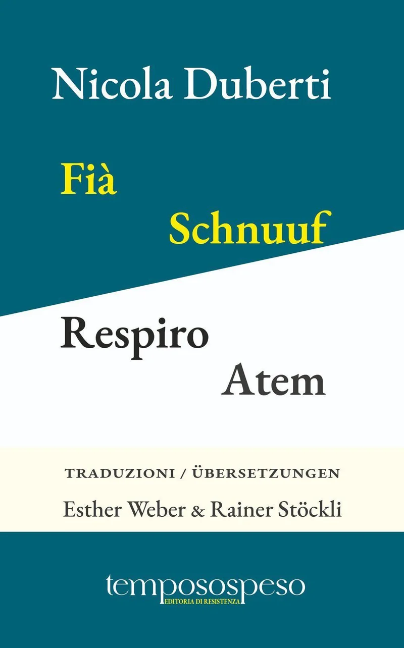 Fià. Schnuuf. Respiro. Atem. Taj curt. Drüüziiler. Versi a tre righe. Dreizeiler